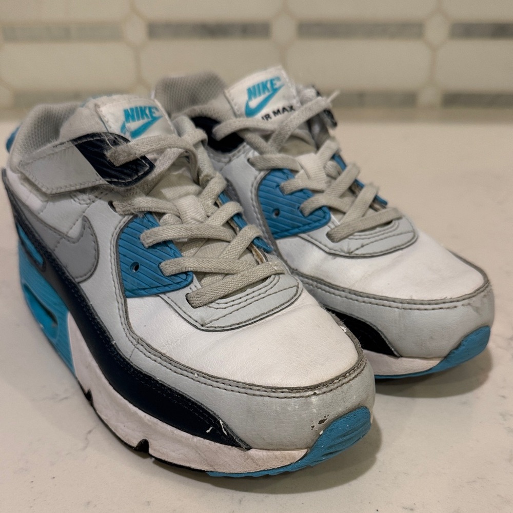 Nike Kids Sneakers White and Blue